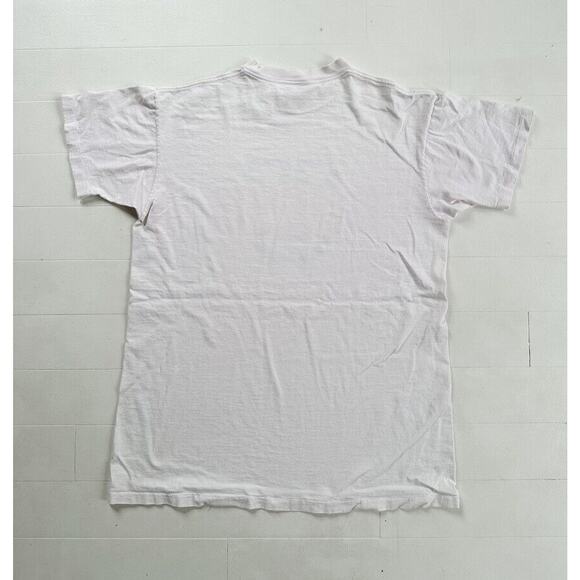Vintage 90s Guess U Single Stitch Pink T-Shirt XL 24 x 31 - Picture 6 of 6